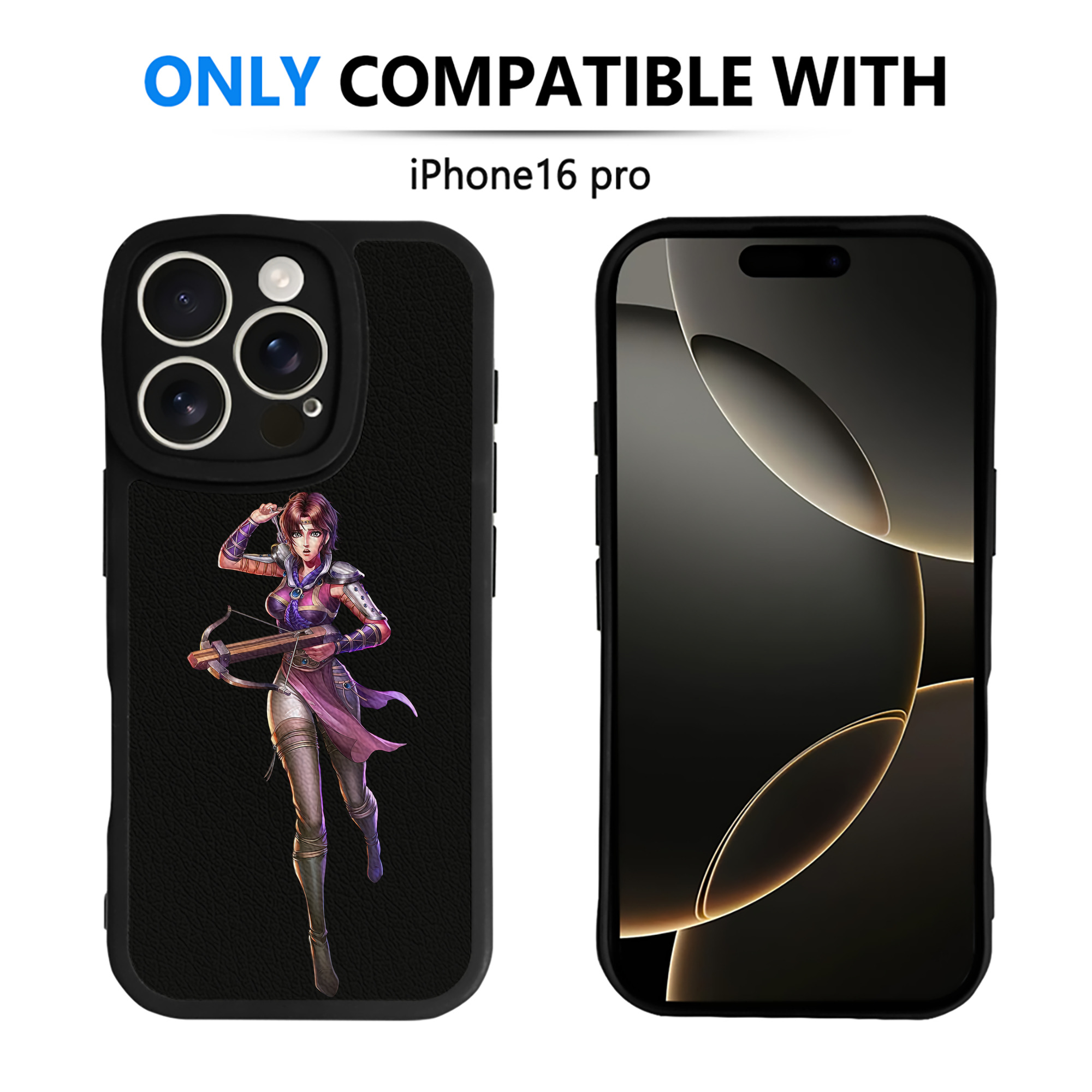 （画像用） 北斗の拳 Fist of the North Star 【iPhone 16シリーズ対応】シリコンスマホケース（レザー調） 材質：シリコン